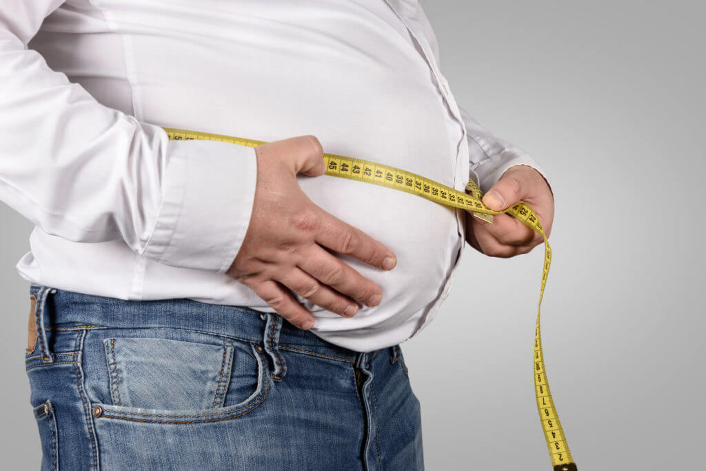 difference between and obesity overweight